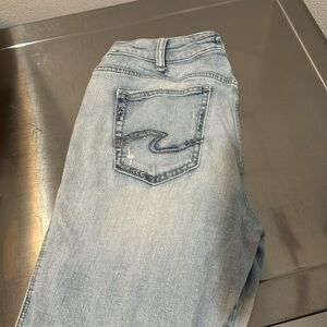 Women’s silver jeans W32/L25